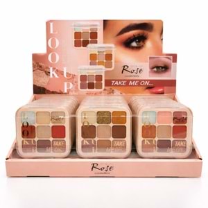 ROSE LOOK KUP 9LU GÖZ FARI 24*