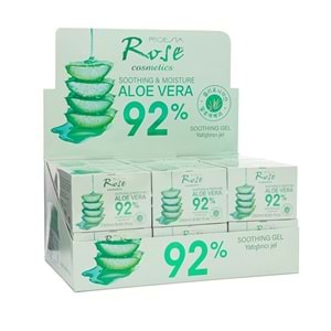 ROSE ALOEVERA JEL 250 ML 12*