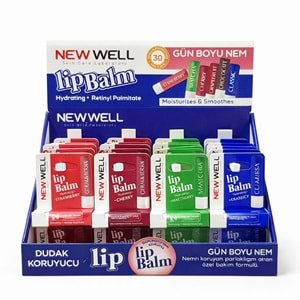 New Well Standlı Lip Balım 36*