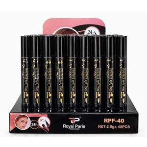 Royal Paris Baskılı Kalem Eyeliner rpf-40 48*
