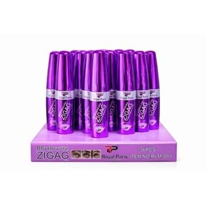 Royal Paris Zigzag Mor Mascara Rlm-001 36*