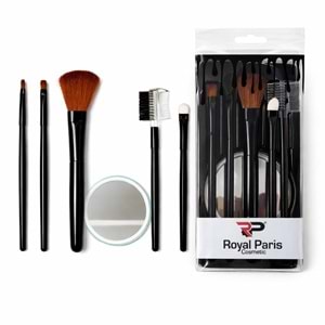 Royal Paris 5li Aynalı Fırça Set Rc-240 12*