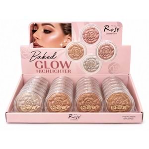 Rose Glow Baked Aydınlatıcı r6075 24*
