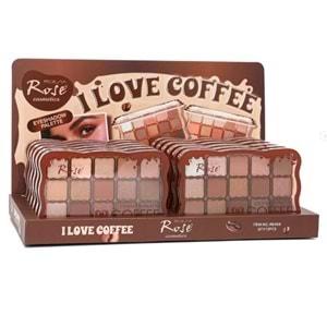 Rose 15li I Love Coffee Göz Farı r6069 12*
