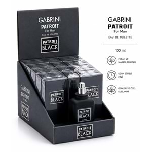 Gabrini Patroit Erkek Parfüm 100 ml 12*