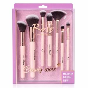 Rose 7li Lila Fırça Seti rf04s 6*