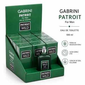 Gabrini Patroit Erkek Parfüm 50ml 12*