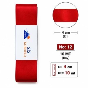 Sis Saten Kurdele no: 12 10 mt 5*