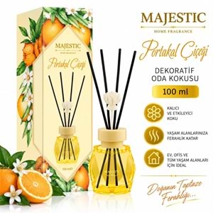 Majestic Kristal Dekoratif Oda Kokusu Portakal 100 ml