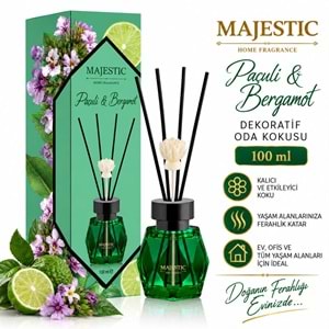 Majestic Kristal Dekoratif Oda Kokusu Paçuli& Bergamot 100ml