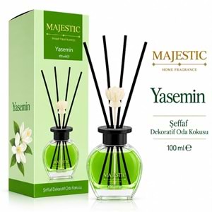 Majestic Şeffaf Dekoratif Oda Kokusu Yasemin 100ml