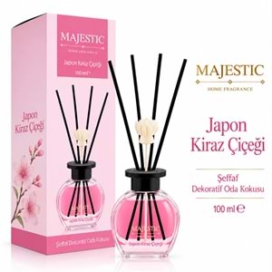 Majestic Şeffaf Dekoratif Oda Kokusu Japon Kiraz Çiçeği 100ml