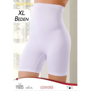 11005 Layza Form Mideli Uzun Korse S-M-L-XL-XXL