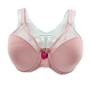 2160 Liza B Cup Pudra Desteksiz Şeffaf Sütyen