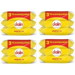 Dalin Islak Mendil 3lü Avantaj Paketi