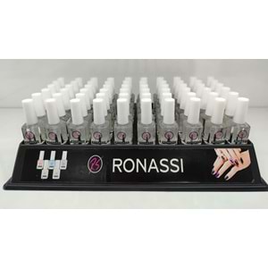 Ronassi Oje Şeffaf Standlı 60*