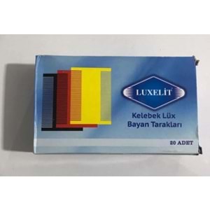 Luxelit 20li Kırmızı Tarak