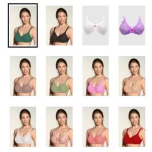 303 Liza Telsiz Dantelli Toparlayıcı Sütyen