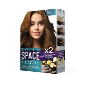 Color Space Saç Boyası 6.7 Çikolata Kahve