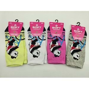Soft Ladies Lüx Patik Çorap 12*