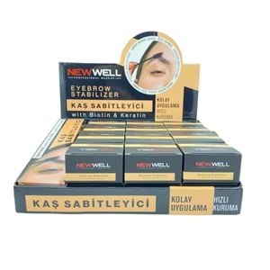 New Well Kaş Sabitleyici Kaş Waxı 24*