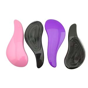Salon Oval Dolaşık Önleyici Saç Açıcı Tarak