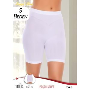 11004 Layza Form Uzun Paçalı Şort Korse S-M-L-XL
