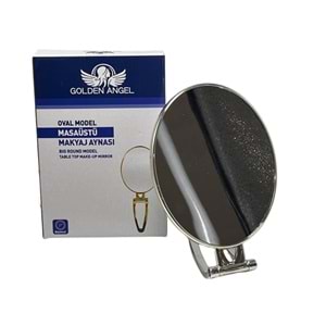 Golden Angel Metalize Oval Makyaj Aynası Ayn101
