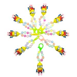 Boncuklu Anahtarlık Maskot 30D 12*