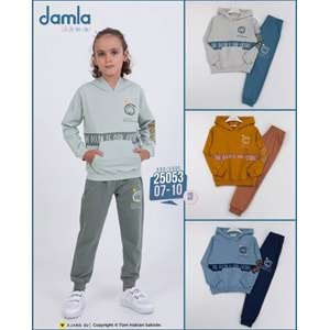 Damla kanguru cep erkek takım 7-10 yaş 25053