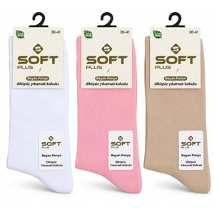 Soft Penye Bayan Dikişsiz Soket 12*