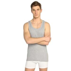 Seher Erkek Penye Atlet Gri No:3 6*