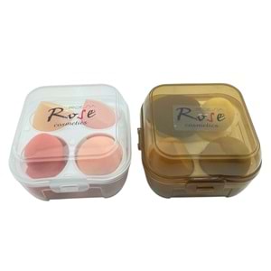 Rose 4lü Kutulu Sünger RGM12 6*