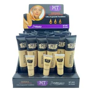 Plastik Tüp Fondöten MT600 24*