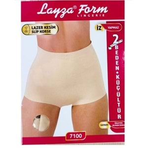 Layza Lazer Kesim Slip Korse 7100