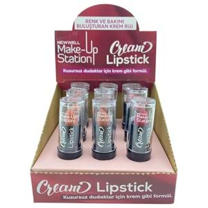 New Wel Cream Lipstick ruj 9*