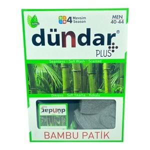 Dündar Erkek Bambu Patik 12*