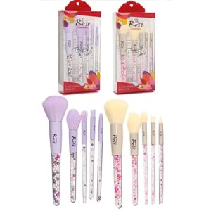 Rose Boncuklu 5li Fırça Seti RF-74 6*