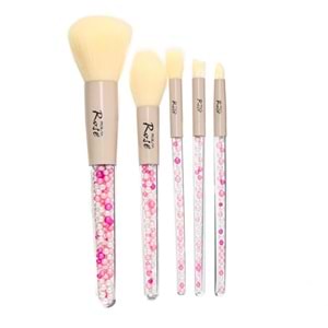 Rose Boncuklu 5li Fırça Seti RF-74 6*