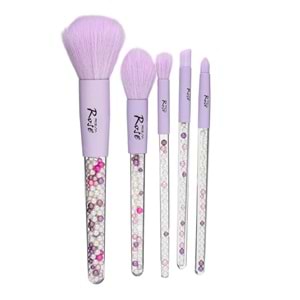 Rose Boncuklu 5li Fırça Seti RF-74 6*