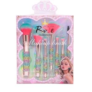Rose 7li Taşlı Fırça Seti RF78 6*