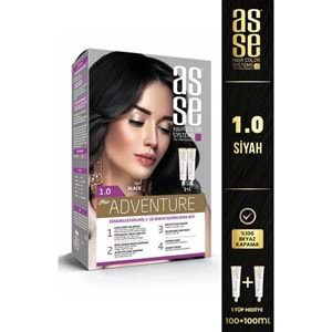 Asse Saç Boyası 1.0 Siyah