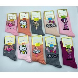 İntegral Çocuk Soket Çorap 3-5-7-9-11 12*