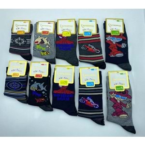 İntegral Çocuk Soket Çorap 3-5-7-9-11 12*