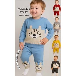 ADIM BEBE 06-24 İKİLİ ERKEK TAKIM 5301