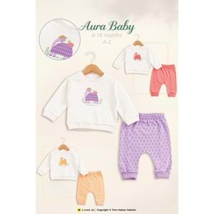 Aura Baby Despacıo Kız Takım 6-18 Ay A-2