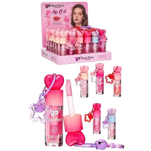 Royal Paris Kalpli Anahtarlıklı Lip Oil Rp-013
