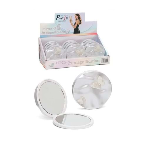 ROSE KATLANABİLİR CEP AYNASI 12*AY-27