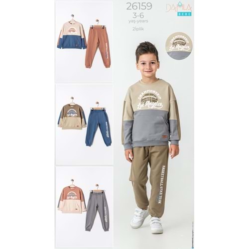 Damla Bebe 3-6 yaş erkek takım 26159
