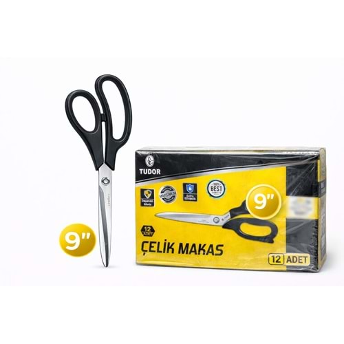 Tudor Siyah Makas No:9 TDR-393